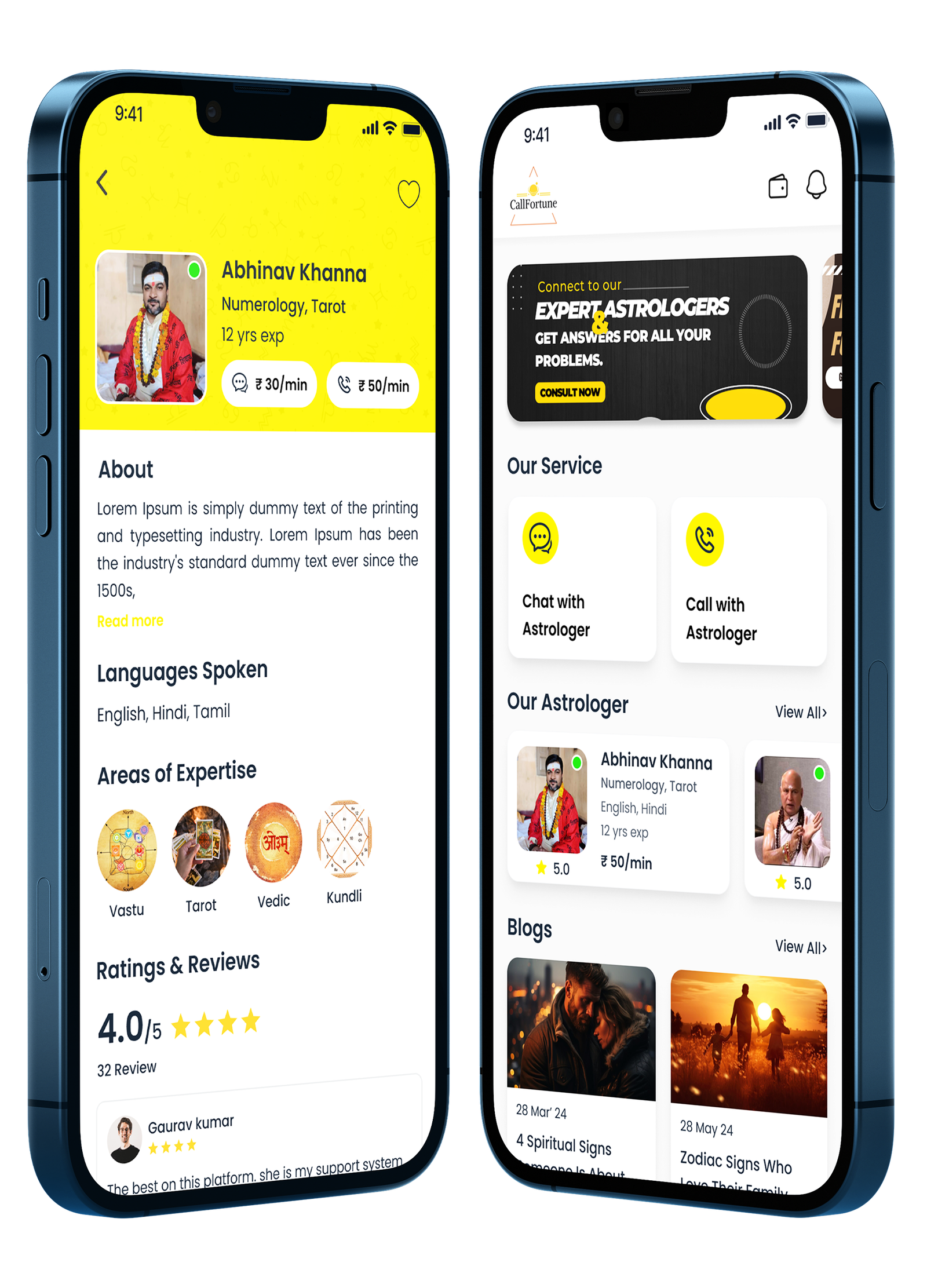 Call Fortune App